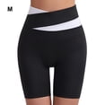 thumbnail image 2 of Pantalones cortos Minnieouse Push de mujer Cintura alta yoga Blanco y negro M, 2 of 6