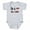 Heather Gray, variant on CafePress - In God We Trust - Cute Infant Bodysuit Baby Romper - Size Newborn - 24 Months