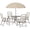 Beige, variant on Galvanized Raised Garden Bed Kit 7.9x2x1.4 ft, Outdoor Metal Planter Box with Safety Edging for Flowers Herbs Vegetables, Easy DIY Assembly, Cream White