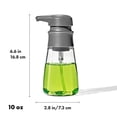 thumbnail image 6 of OXO 10-Oz Soap Dispenser, Clear, 6 of 7