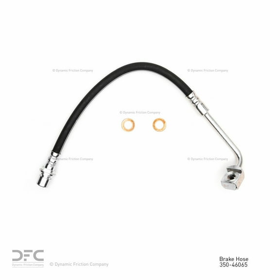 Rear Left Dynamic Friction Company Brake Line Hose 350-46065 For 2006-2011 Cadillac STS