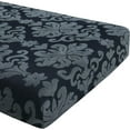 thumbnail image 1 of Subrtex Stretch Jacquard Damask Furniture Seat Cushion Slipcover (Loveseat, Grayish Green), 1 of 6