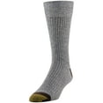 thumbnail image 3 of GOLDTOE Edition Mens Casual Ribbed Crew Socks, 6-Pack, 3 of 7