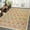Color, variant on Luku 5*7ft Area Rug Washable Rug Modern Floral Runner Rug Vintage Boho Entryway Runners Non-Slip Non-Shedding Vintage Rug for Hallway Kitchen Laundry Indoor