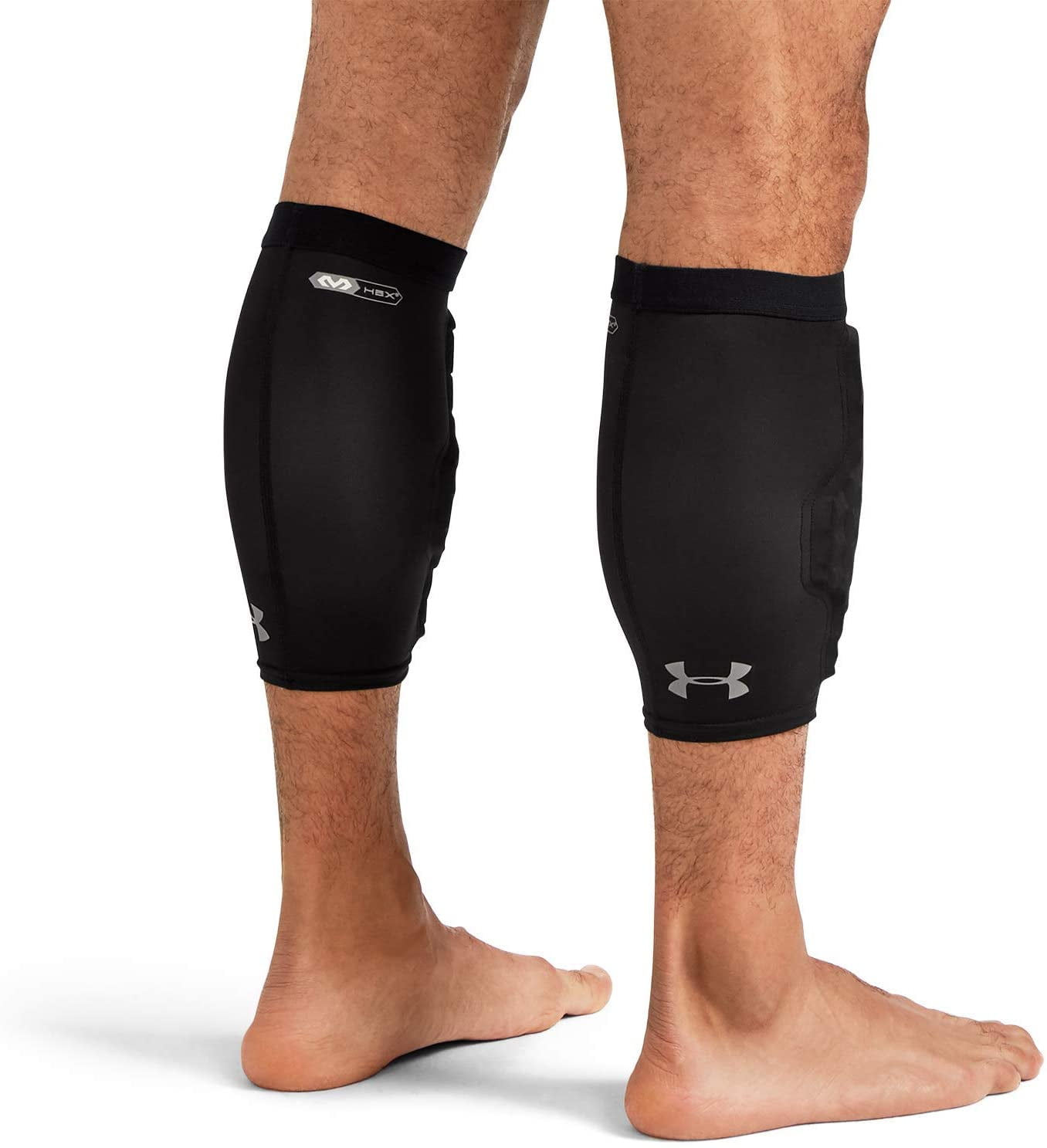 Multipurpose Compression and HEX Padding for Protection Under Armour Elbow / Knee / Shin Sleeve with Pads Football Coderas de Proteccion 1 Pair Active Wear for Basketball Tennis & Weightlifting 