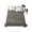 Black Beige, variant on King Flat Sheet 105"x98", Purple Striped Soft Lightweight Bedding Flat Sheets Only, Modern Simple Farmhouse Beige Vintage Brushed Microfiber Top Bed Sheet, Breathable StainResistant Bedsheets