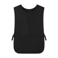 thumbnail image 1 of Delantal de zapatero, delantal impermeable, ligero, multifunción, delantal de teñido, delantal de peluquero para jardinero, peluquero de jardinería Negro, 1 of 8