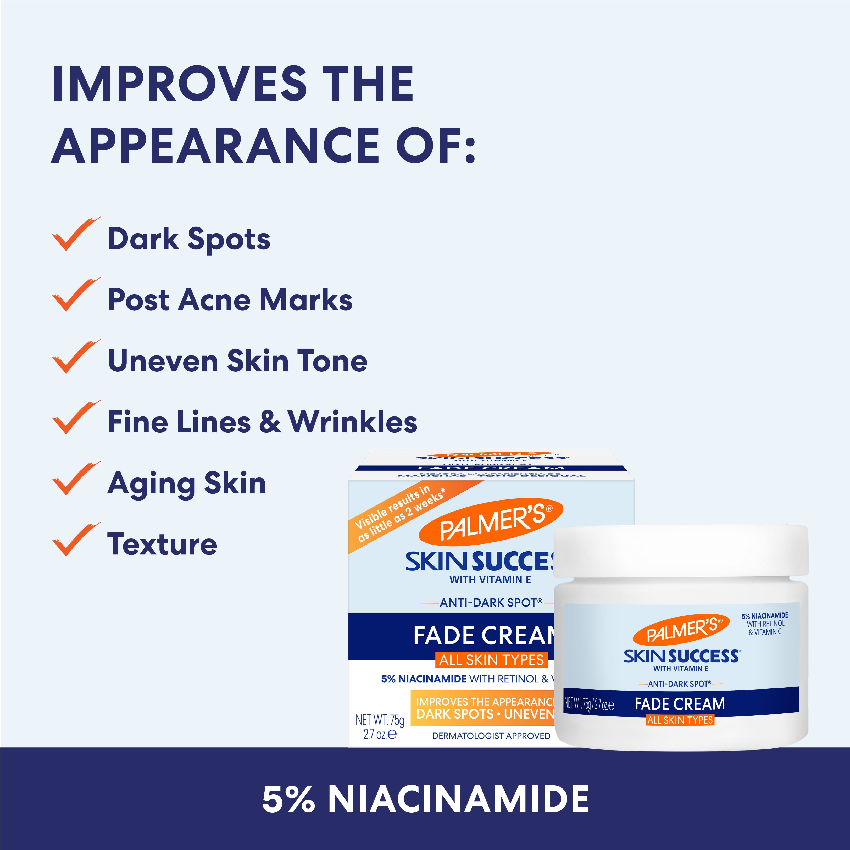 Palmer's Skin Success Anti-Dark Spot Fade Cream, 2.7 oz