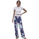 thumbnail image 4 of Pantalones casuales de mujer de Europa y Estados Unidos, pantalones holgados con cordones y estampados a la moda, 4 of 6