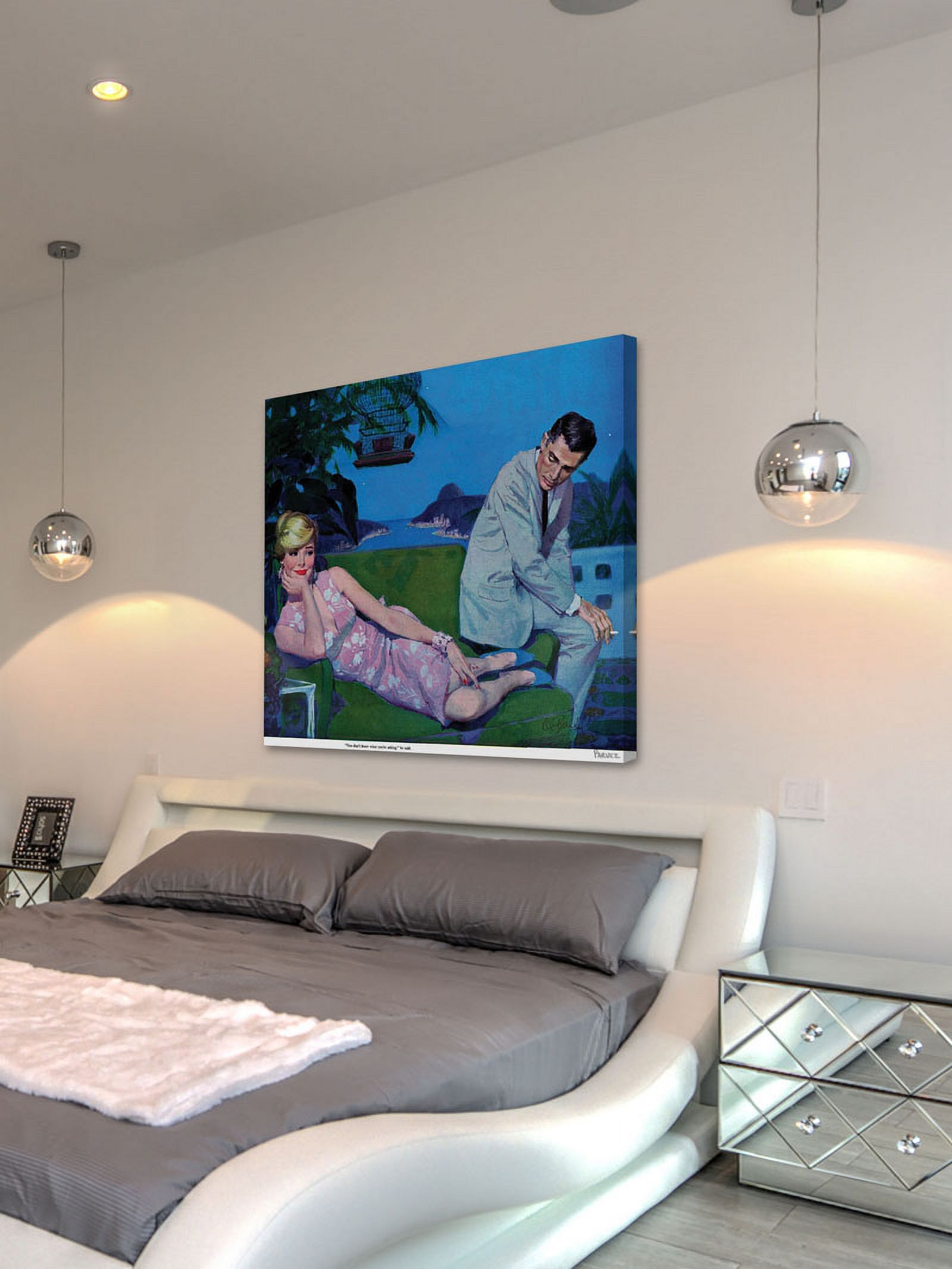 Marmont Hill "Lawless Lady" by Al Buell Painting Print on Canvas