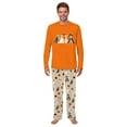 thumbnail image 3 of Family Matching Halloween Dog Themed Pajama Set, Festive Pumpkin and Puppy Pattern with Pet Outfit, 3 of 7