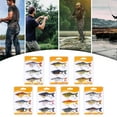 thumbnail image 5 of Ensemble de 3 Hameçons 3D en Forme de Poisson Réaliste Fournitures de Pêche pour Lac Rivière pour Amateurs de Pêche Débutants, 5 of 5
