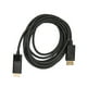 thumbnail image 1 of Video Converter Cord 4K Clear Sound DisplayPort To HD Multimedia Interface Cable Stable High Speed 9.8ft For TV For PC, 1 of 8