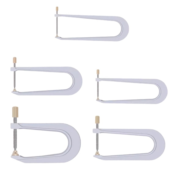 Violin Bracing Clamp Aluminum Alloy Violin Guitar Bass Bar Clamps Beam Repair Tools for Bracing and Repair Enduring