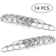 thumbnail image 3 of Shower Curtain Hooks,Curtain Hooks Rings for shower curtain (14 Pack ), 3 of 5