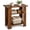 Rustci Brown, variant on ZEXVIDA Narrow Side Table, 3 Tier Rustic End Table for Living Room, Small Wood Nightstand with Storage Shelves, Slim Bedside Table for Bedroom, Couch, Small Spaces, 22.8" High,Farmhouse Style