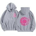 thumbnail image 5 of BLOCLOALO Graphic Hoodies Ribbon Sweatshirt Cancer Fight Awareness Pullover Faith Casual Long Sleeve Coat Outwear Grey Xl, 5 of 5