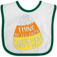 thumbnail image 3 of Inktastic Halloween No Such Thing as Too Much Candy Corn Boys or Girls Baby Bib, 3 of 4