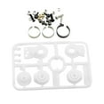 thumbnail image 4 of Servo Saver Accesorios Portátil Compacto con Tornillos Piezas de Actualización Brazo de Dirección para Modelo a Escala 1:10 Coche guete Camión Ho Blanco Hugo Ahorrador de servo, 4 of 8