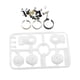 thumbnail image 4 of Accesorios Servo Saver, con Tornillos, Piezas Portátiles, Brazo de Dirección para Coches RC de Camión 1/10, Modificación DIY de Coches, 4 of 8
