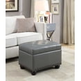 thumbnail image 2 of Convenience Concepts Designs4Comfort 5th Avenue Storage Ottoman, Multiple Finishe, 2 of 6