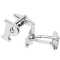 thumbnail image 3 of BodyJ4You 2PC Cufflinks Personalized Initials Letter P Men's Button Shirt Business Gift, 3 of 6