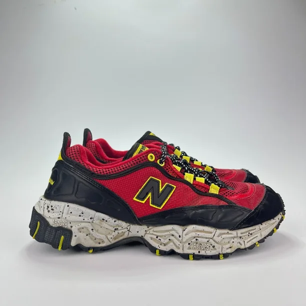 New Balance 801 Red Black Athletic Comfort Running Shoes ML801GLE Men's Size 8.5