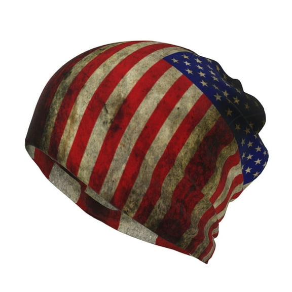 Multifunction Beanie Hat America Puerto-Rico-Flag Beanie Hat Scarf Stretch Skull Cap For Women Men