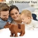 thumbnail image 2 of Bloqueo Animal modelo vaca forma bloques de construcción niños juguetes educativos para edades tempranas Tmvgtek juguetes de los niños, 2 of 9