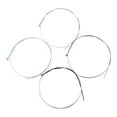 thumbnail image 2 of Nickel-plated Violin Strings 4pcs Rustproof Corrosion Resistant Metal Violin Strings Stable Reliable Musical Instrument Accessories, 2 of 8