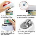 OnePress Electric Can Opener, FoodSafe, Battery Operated, For Any Can