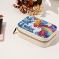 thumbnail image 7 of Rainbow Unicorn Travel Organizer: Velvet Portable Necklace Organizer with Removable Compartment - Gift Jewelry Boxes and Jewelry Organizer, 7 of 7