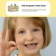 thumbnail image 2 of Baby Tooth Box Babies Teeth Containers Boxes for Metal Souvenir Child, 2 of 6