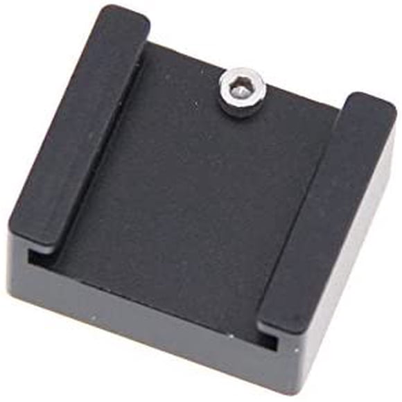 CAMVATE Cold Shoe Mount with 1/4" Thread Hole for Handheld 4K Camera and 3-Axis