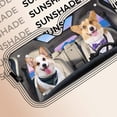 thumbnail image 3 of Foldable 3D Corgi Design Car Sunshade For Dog Lovers, 3 of 6