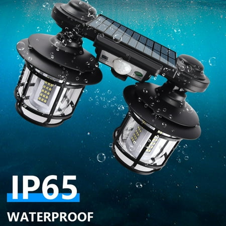 

Hariumiu 1 Set Solar Wall Light Super Bright IP65 Waterproof Automatic On/Off Remote Control Easy to Install Outdoor Radar-Motion Sensor LED Solar Lamp Kit Garden Supplies