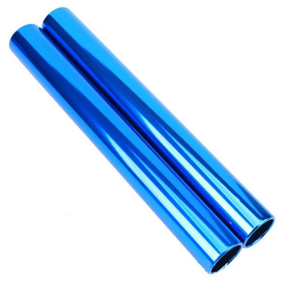 1Pc Aluminum Relay Baton Track Sport Game Rod for Training Competition Tool(Blue)