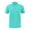 Mint Green, variant on COSFO Golf Shirts for Men Collared Short Sleeve Casual Tops Solid Slim Pullover Mens Classic T-Shirt