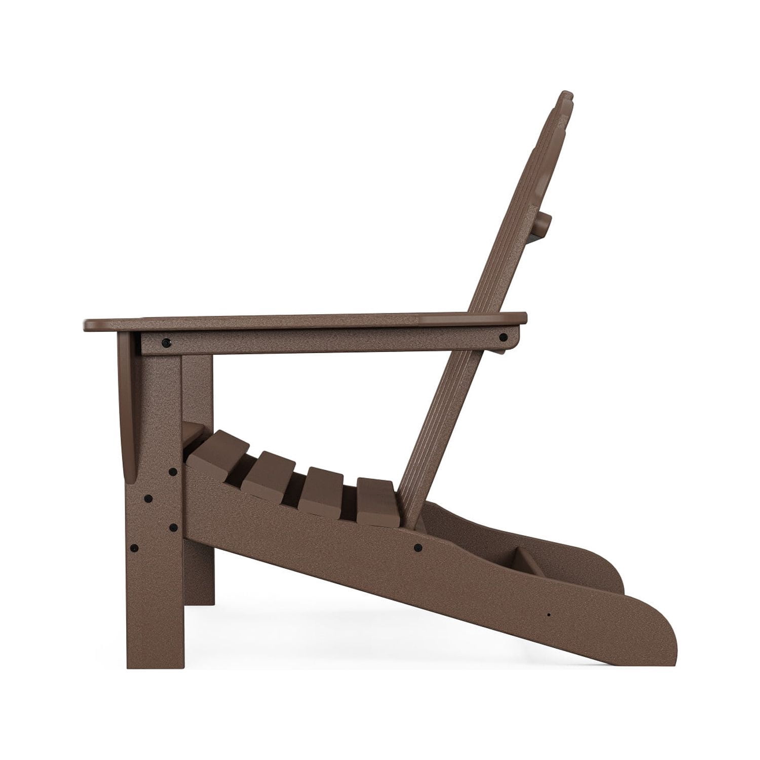POLYWOOD Classic Outdoor Adirondack Chair in Mahogany