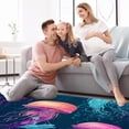 thumbnail image 4 of Jellyfish Polyester Right-Angle Floor Mat - Kitchen Rug for Home & Office Use - Durable & Easy to Clean Indoor Carpet Runner Mats, 4 of 6