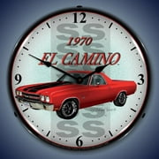 1970 Chevrolet El Camino Wall Clock, Lighted