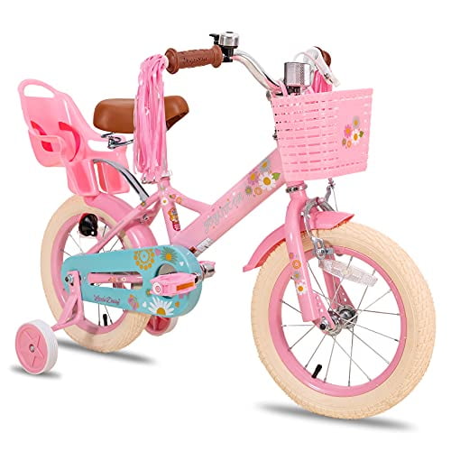 JOYSTAR Little Daisy 16 Inch Kids Bike for 4 5 6 7 Years Girls with