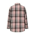 thumbnail image 4 of Long Sleeve Shirts for Women, Womens Long Sleeve Flannel Shirt Casual Button Down Plaid Shirts, 4 of 6