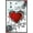 Barnwood Framed Version, variant on I Love K-POP Wall Poster, 14.725" x 22.375", Framed