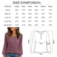 thumbnail image 2 of SUNBS Womens Tops Hollow-Out Lace Crewneck Blouses Fashion Casual Long Sleeve Shirts, 2 of 9