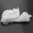 thumbnail image 2 of 150Pcs White Drawstring Organza Folding Hand Fan Pouch Party Wedding Favor Gift Bags,150 x Gift Bags (Only bags),white, 2 of 4