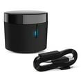 thumbnail image 2 of BroadLink Smart IR Remote Control Hub with Temperature Humidity Sensor Cable(2.4Ghz WiFi Only)-WiFi IR Blaster for Smart Home Automation, TV Remote, AC Controller, Works with Alexa/Google Home, IFTTT, 2 of 7