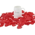 thumbnail image 4 of Rose Petals, Fake Rose Petal White & Red for Valentines Decorations Suitable Weddings Valentine's Day Anniversaries Birthdays Parties Romantic Table Decor Special Night 2000 PCS A, 4 of 5