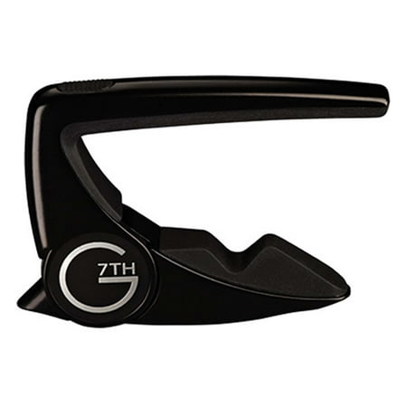 G7th Performance Guitar Capo - G7th Performance 2 Guitar Capo (Steel String Black)