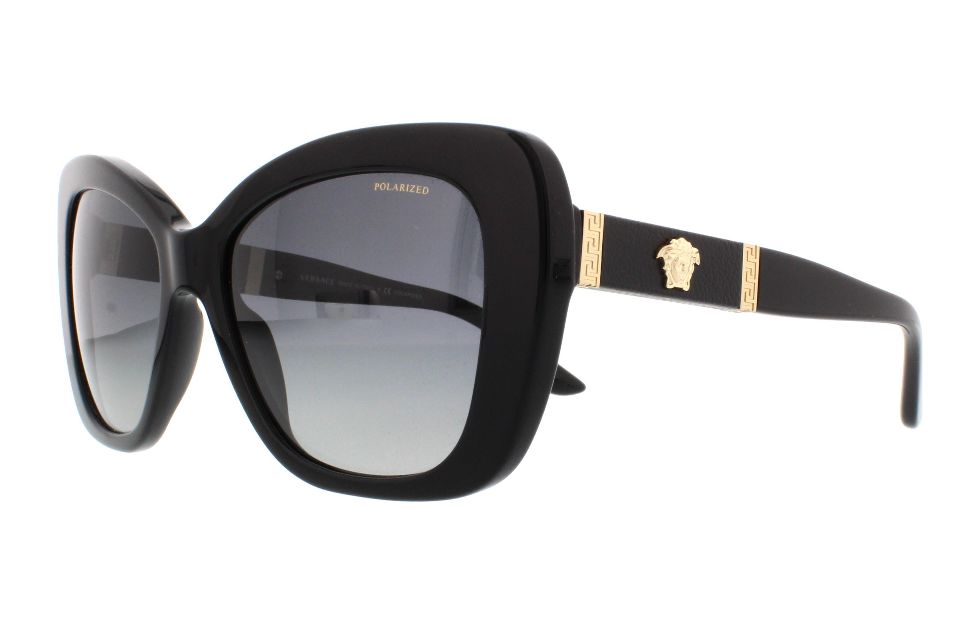 VERSACE Sunglasses VE4305Q GB1/T3 Black 